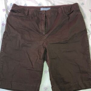 Denver Hayes Classic Fit Brown Shorts